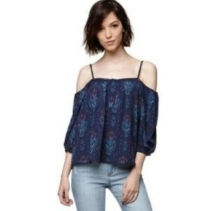 House of Harlow 1960 Cold Shoulder Top